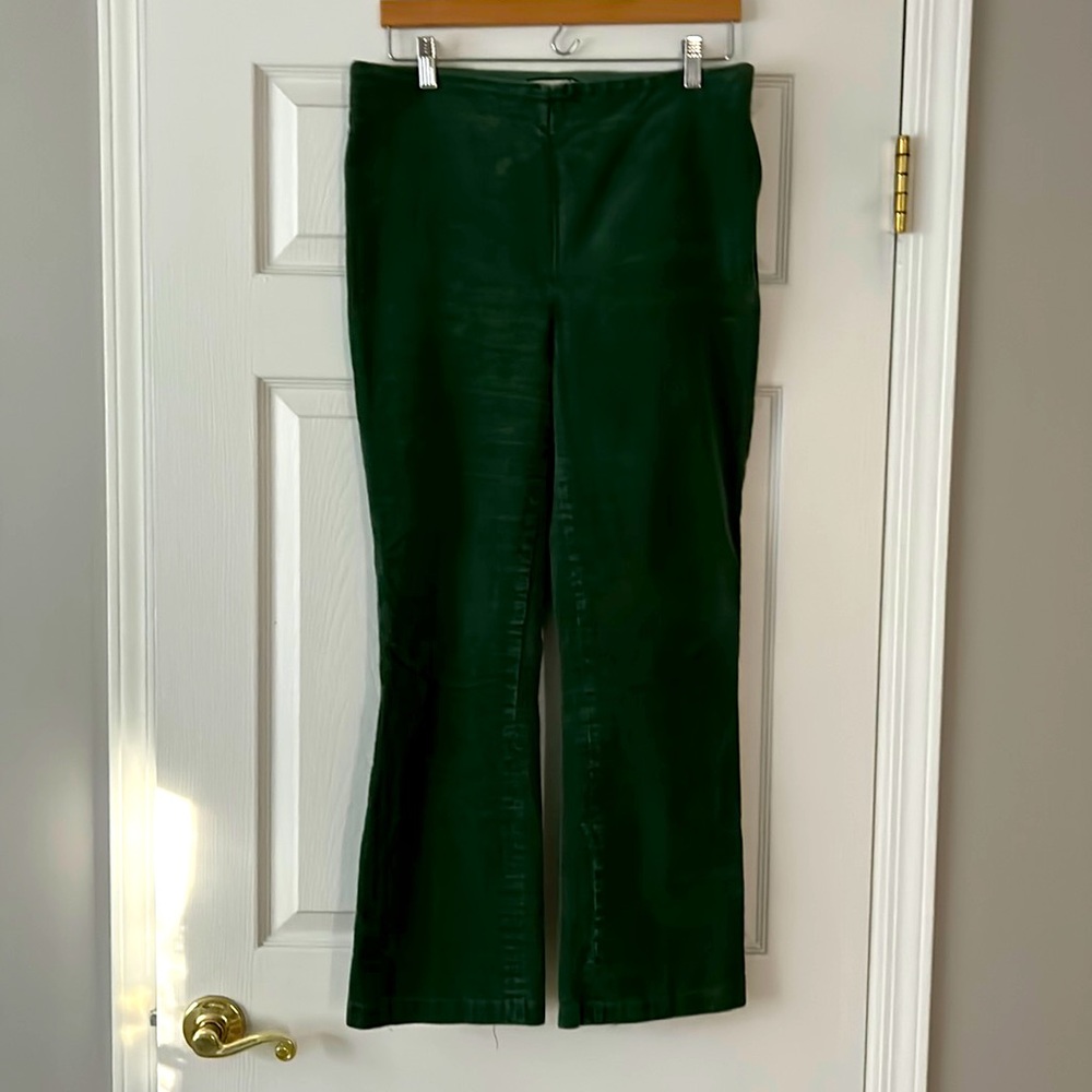 Tuckernuck Ashford cropped kick hem Green cords XL